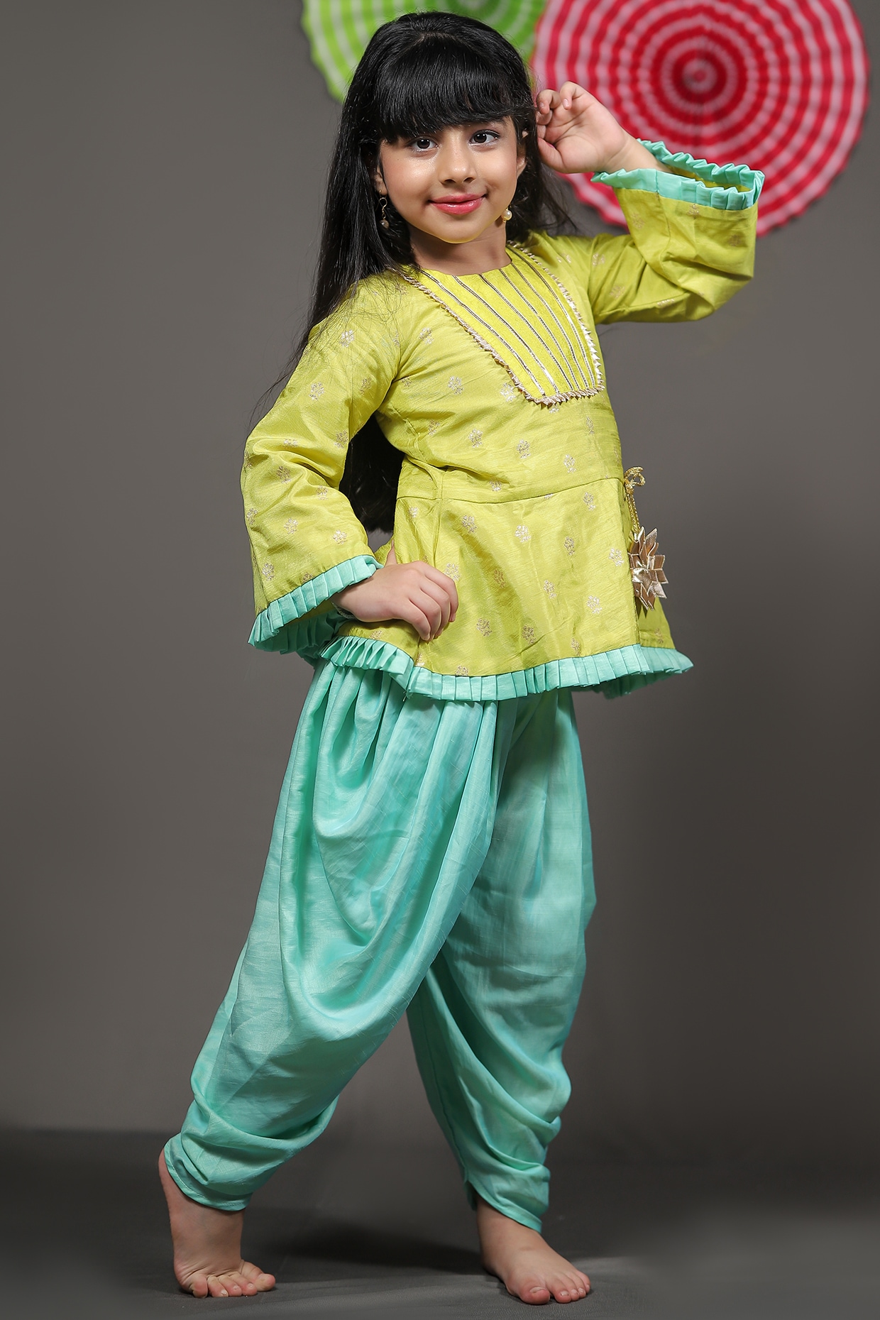 Dhoti set shop for girls