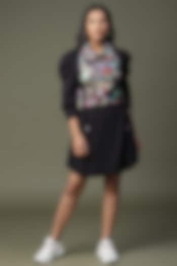 Black Panelled Summer Dress by Arpita Sulakshana at Pernia's Pop Up Shop