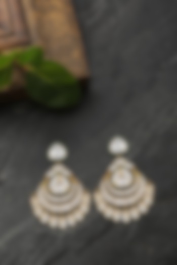 Gold Plated Vellore Dangler Earrings by Kaari