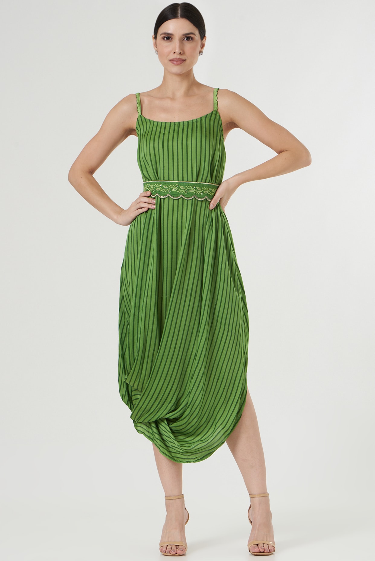 Milly irene discount dress green