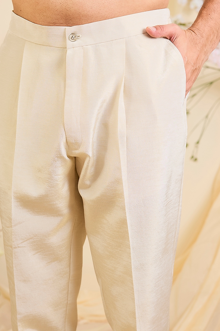 Golden Tissue Pyjama by Kasbah Clothing at Pernia's Pop Up Shop