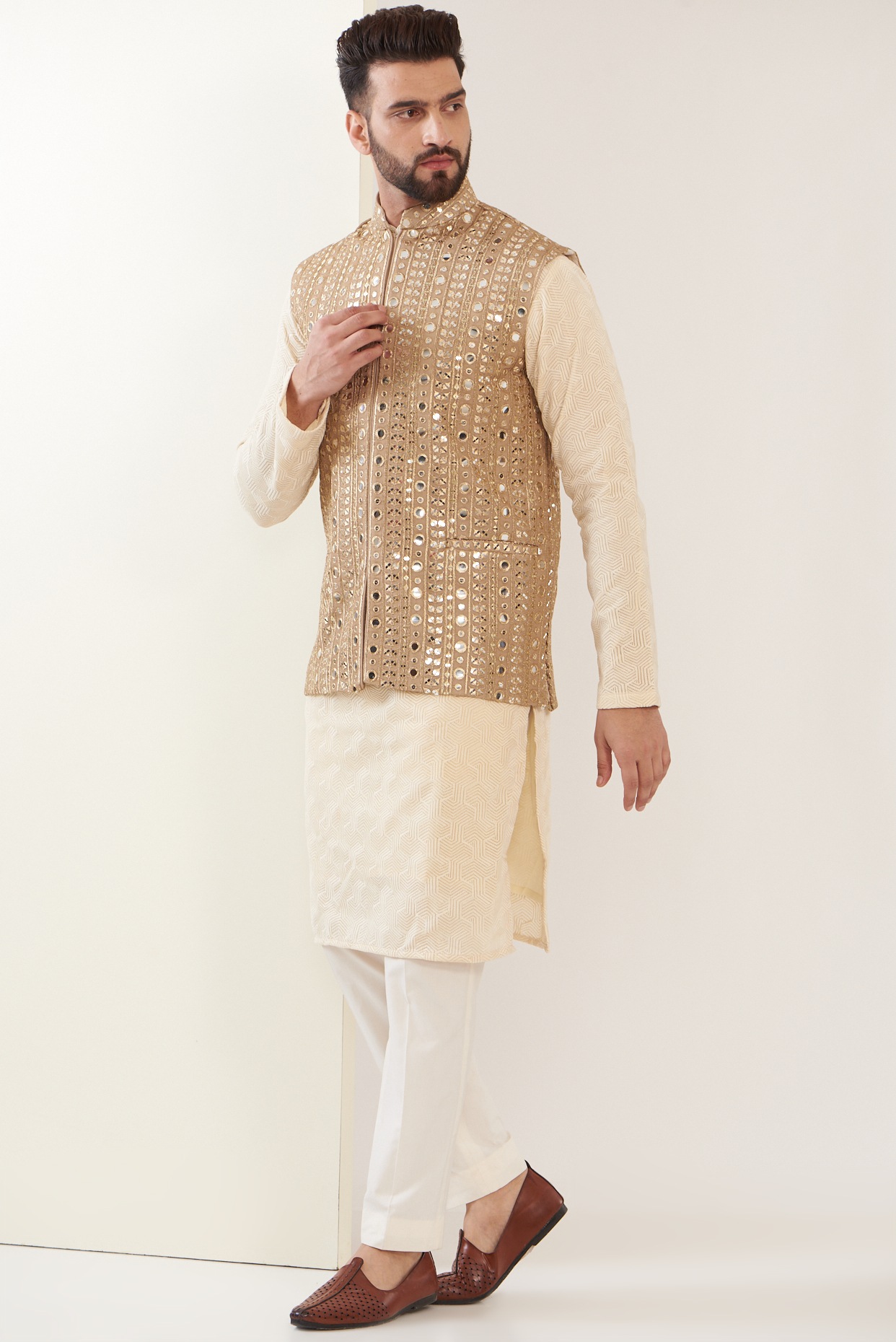 Nehru jacket cloth hotsell