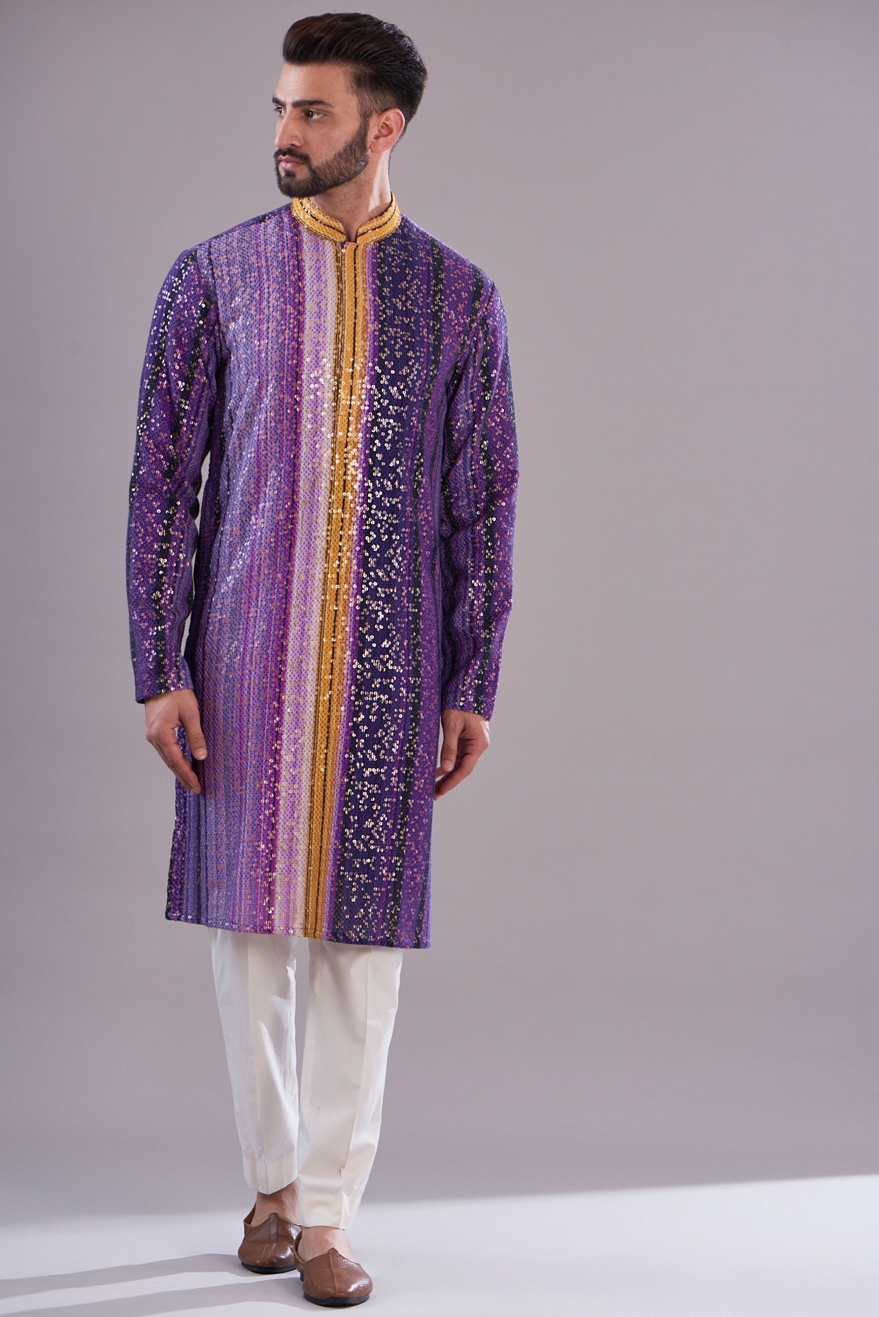 Melange hotsell embroidered kurta