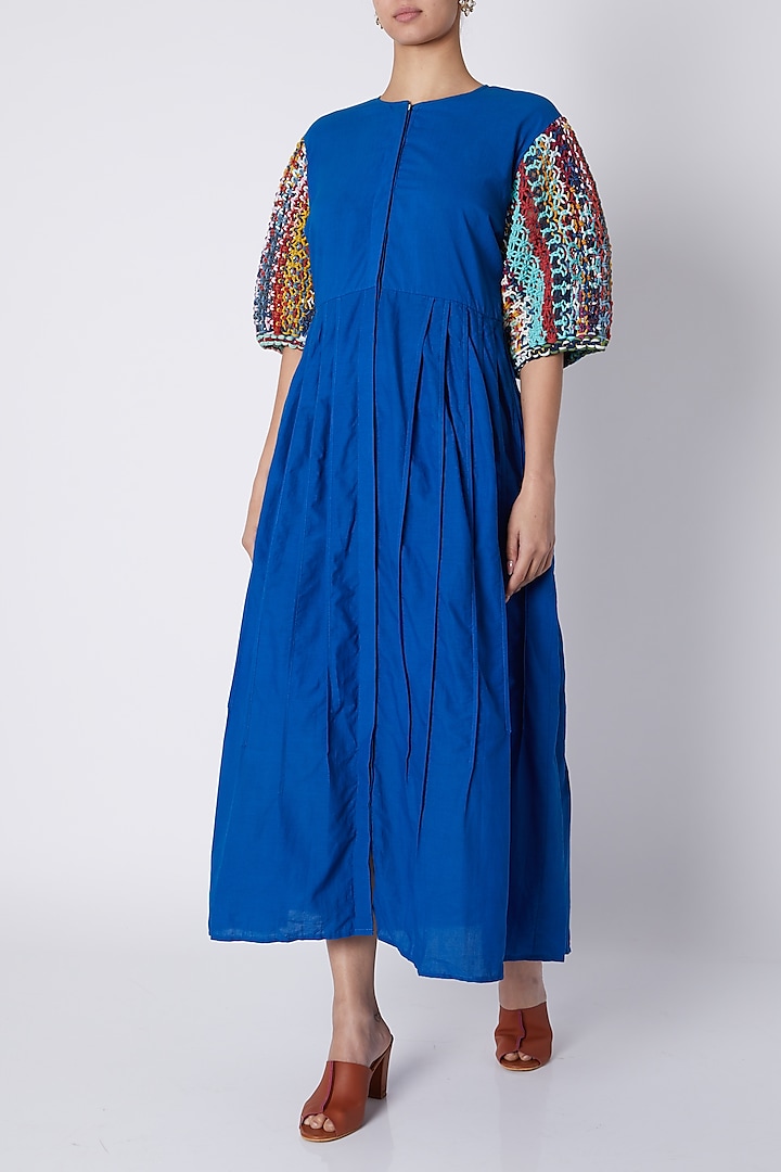 Cobalt Blue Maxi Dress by Ka-Sha