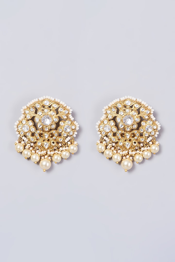 CZ Pearl Stud Earrings Small Wedding Earrings Pearl Bridal -  Israel