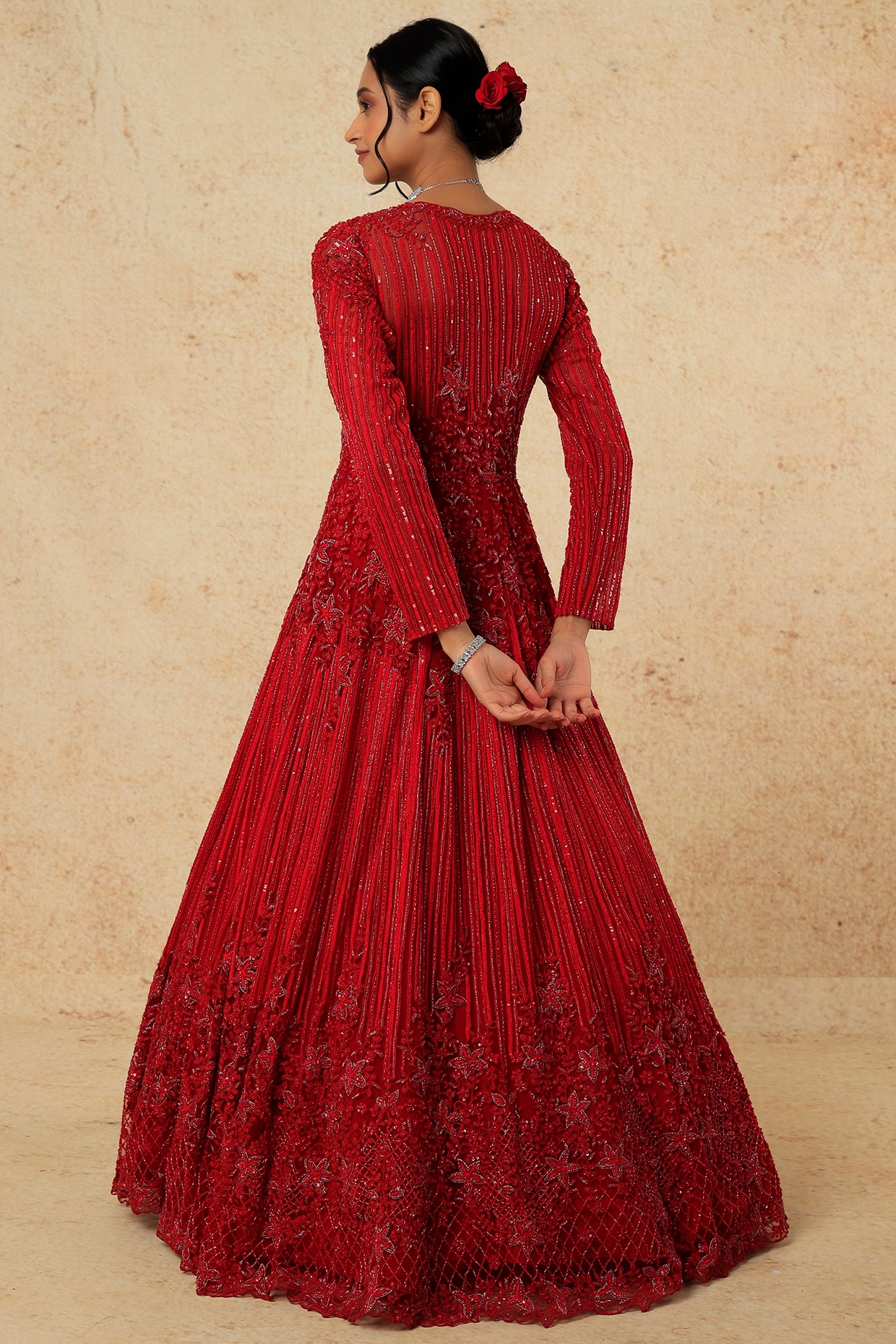 Exquisite Net Fabric Gowns - Shop the Latest EthnicPlus Collection