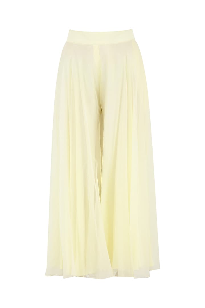 Powder blue embroidered kurta with sharara pants set available only at Pernia's Pop Up Shop.