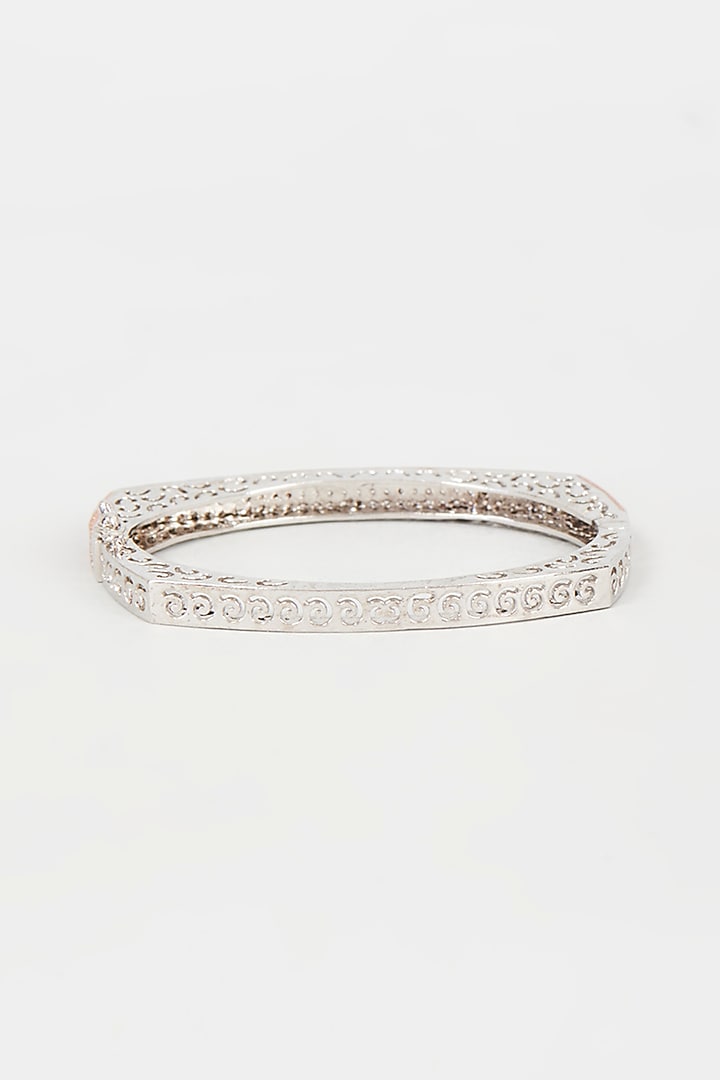 Rose Gold Finish Zircon Bracelet by Khushi Jewels at Pernia's Pop Up Shop