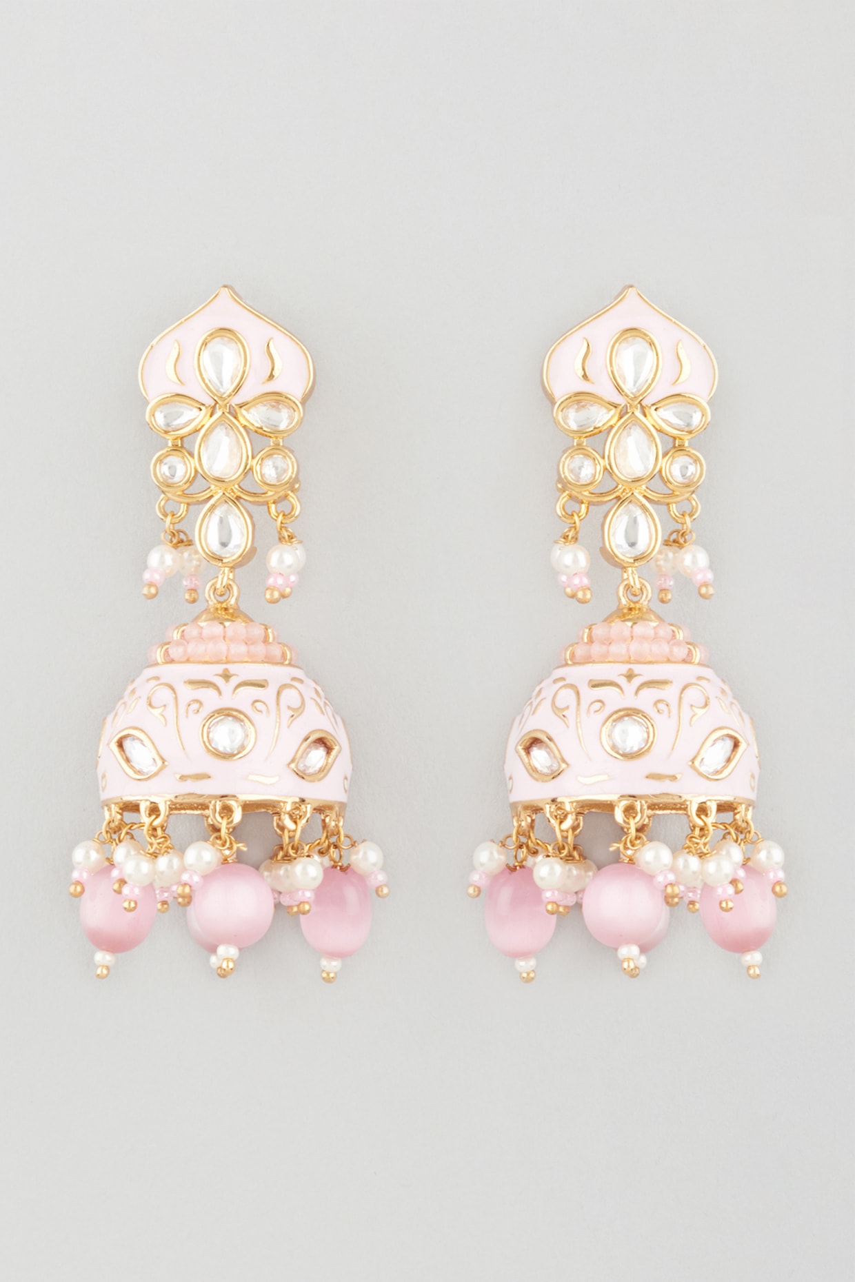 Earring Pink Green Fashion | Pink Stone Jewelry Earring | Pink Green Stone  Earrings - Dangle Earrings - Aliexpress
