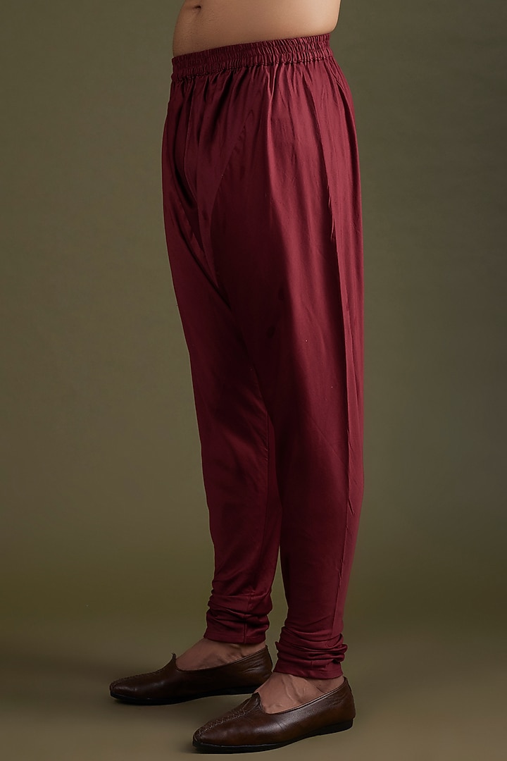 Multi-Colored Georgette Printed & Embroidered Kurta Set by KSHITIJ CHOUDHARY MEN at Pernia's Pop Up Shop