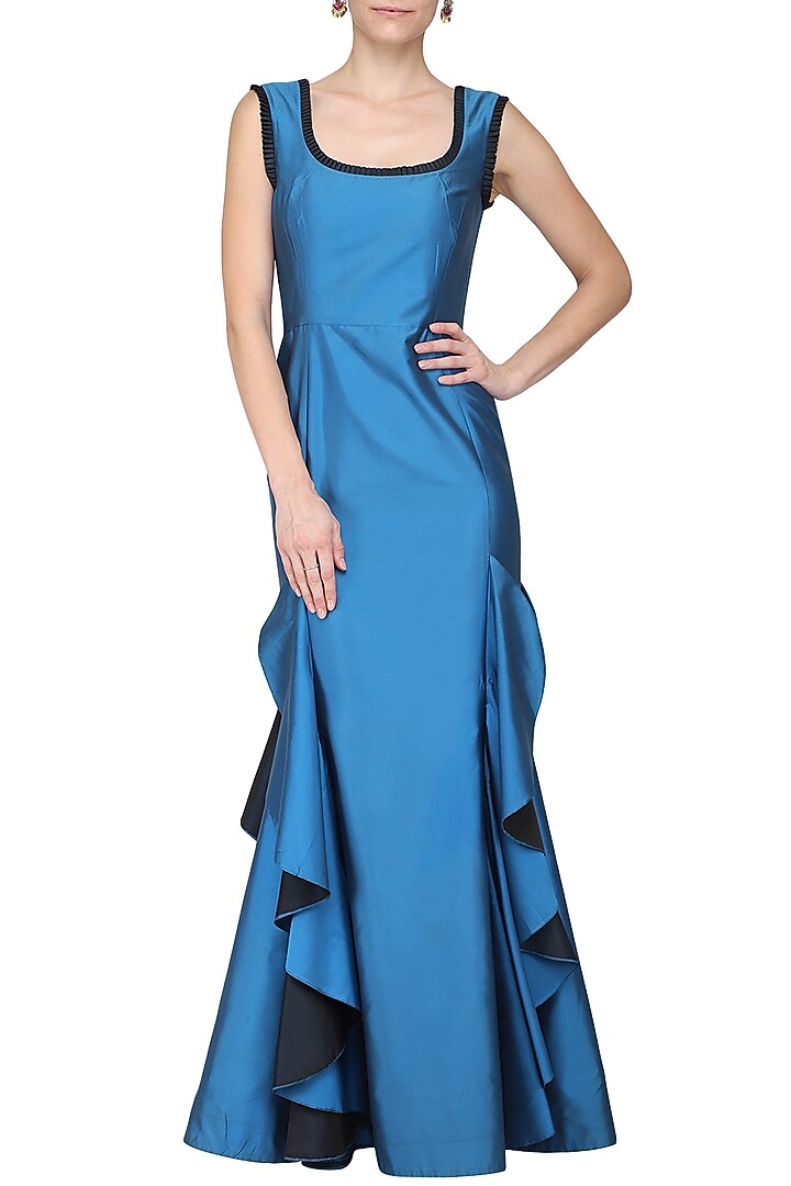 Blue victorian gown available only at Pernia's Pop Up Shop.