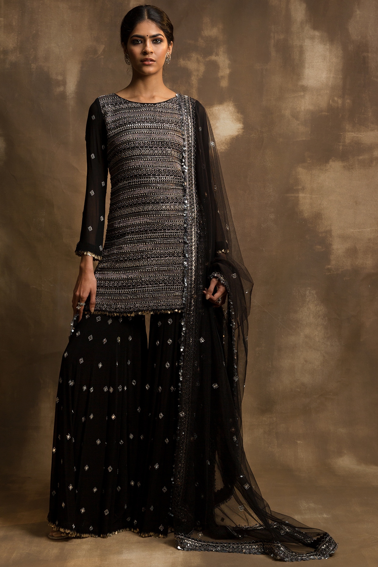 Shop Black Gharara Pants for Women 