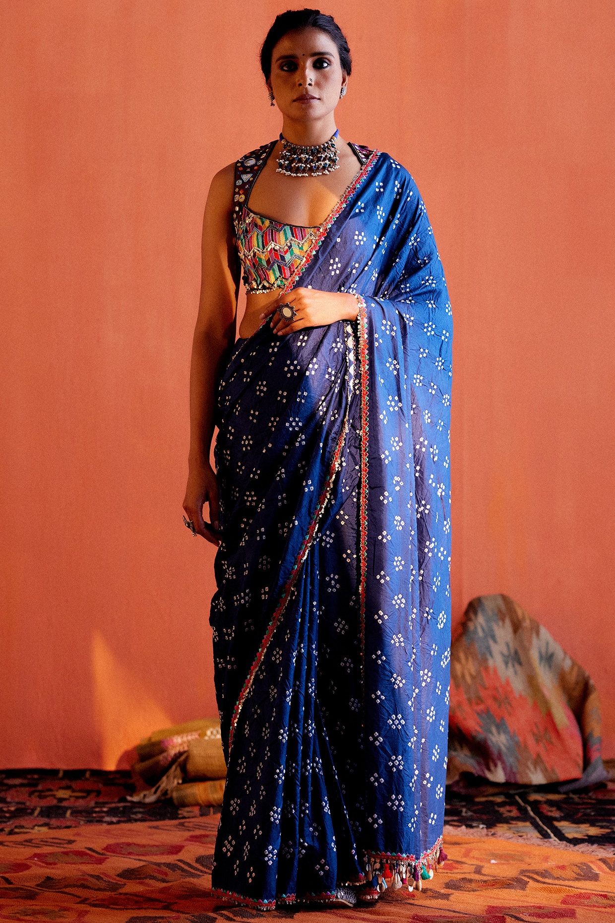 Bandhani Sarees Buy Latest Collection of Bandhani Sarees for