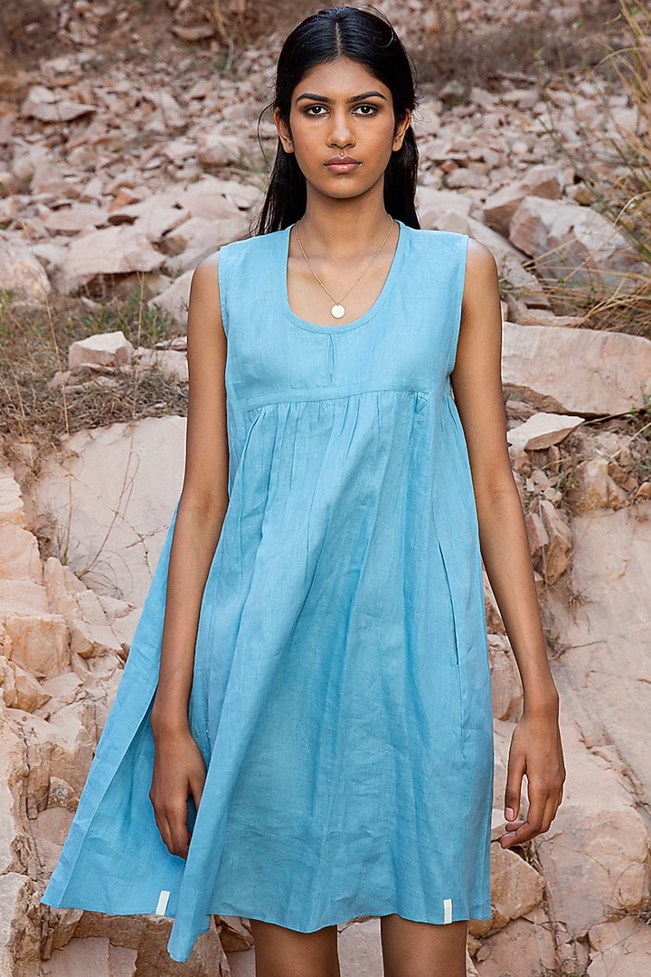 ice blue shift dress Lily And Taylor Dress 4154-Ice Blue, Ice Blue / 18 main image 1