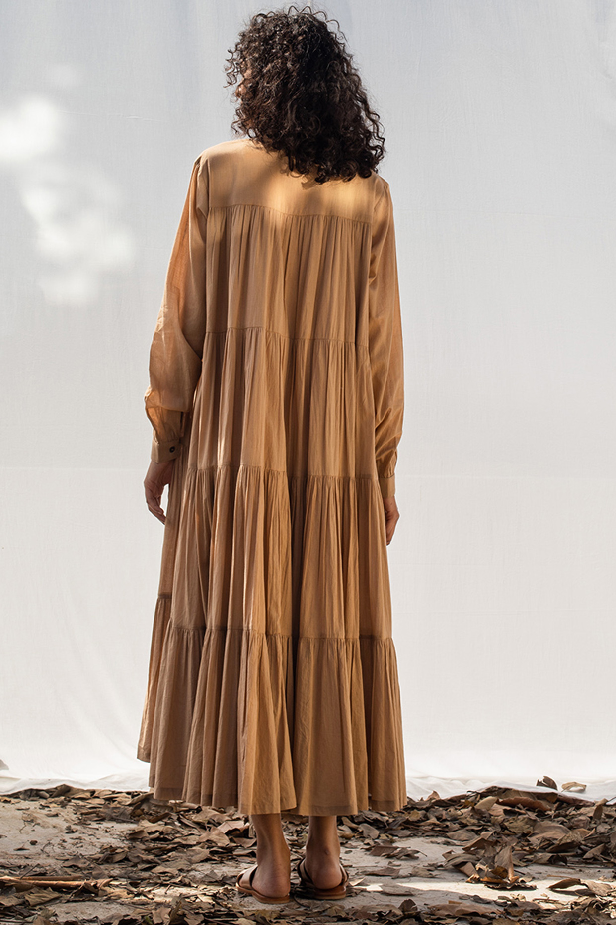 tiered tent dress