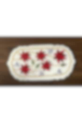 White Marble Wall Hanging by Kaksh studio at Pernia's Pop Up Shop