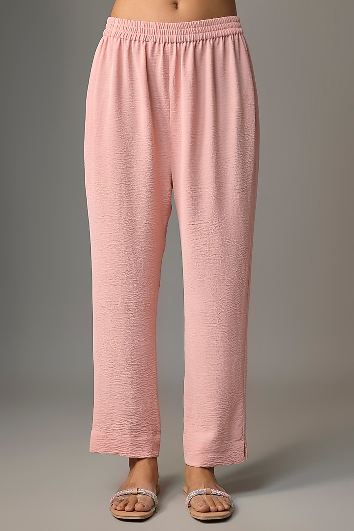 Pink Viscose Blend Co-Ord Set by Kloset by KL at Pernia's Pop Up Shop