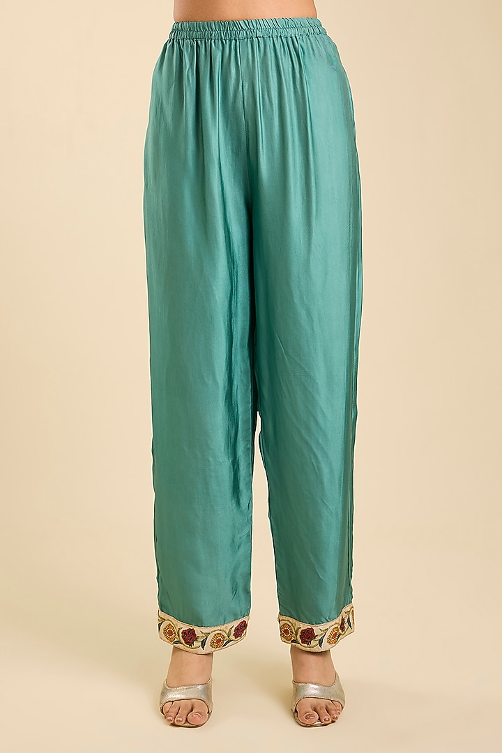 Multi-Colored Viscose Rayon Kurta Set by Kalista at Pernia's Pop Up Shop