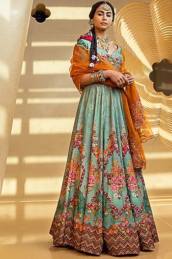 Ahanita Wedding Lehenga Set by Kalista at Pernia's Pop Up Shop