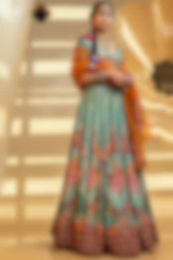 Ahanita Wedding Lehenga Set by Kalista at Pernia's Pop Up Shop