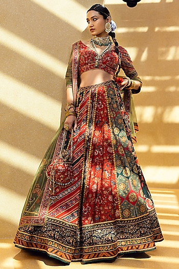 Ahilya Wedding Lehenga Set by Kalista at Pernia's Pop Up Shop