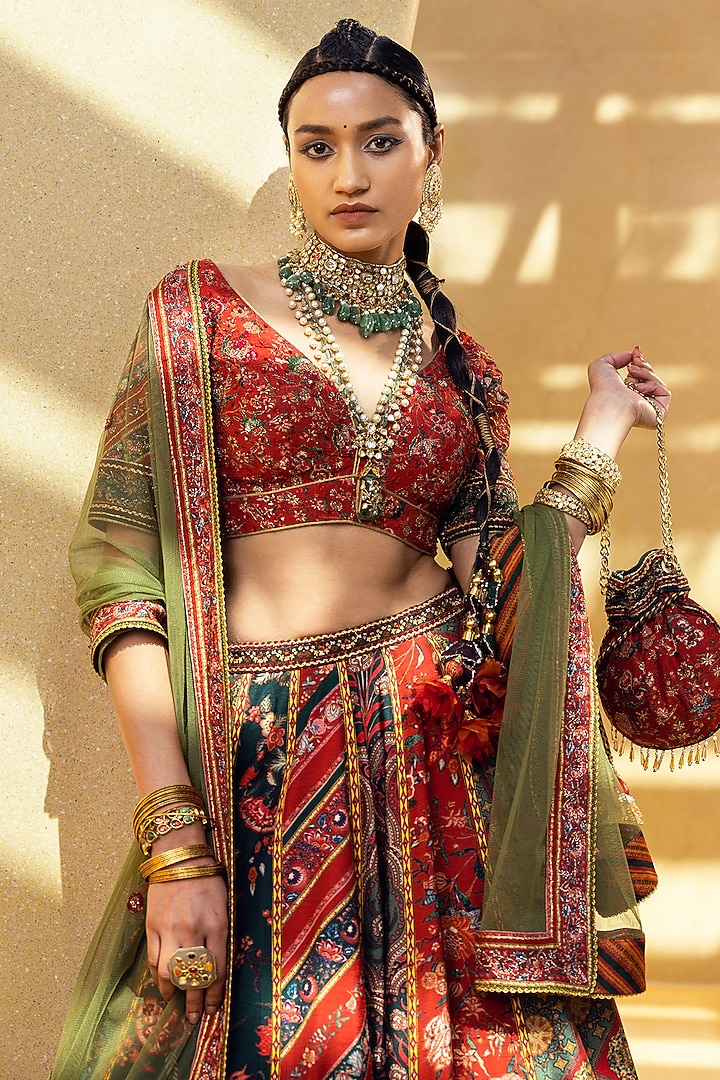 Ahilya Wedding Lehenga Set by Kalista at Pernia's Pop Up Shop