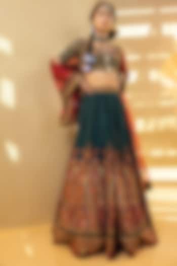 Mehjabeen Wedding Lehenga Set by Kalista at Pernia's Pop Up Shop