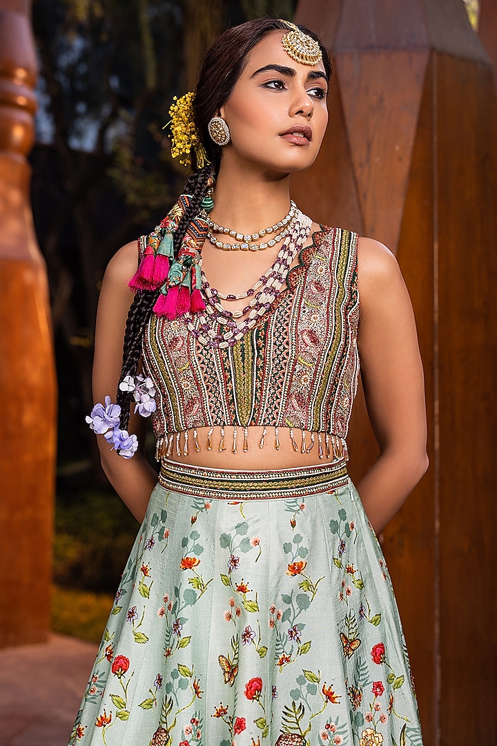 Vanya Wedding Lehenga Set by Kalista at Pernia's Pop Up Shop