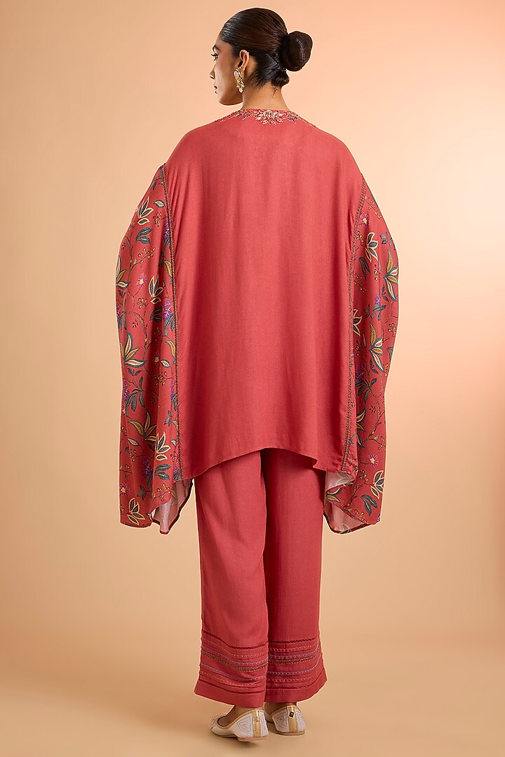 Peach Viscose Co-Ord Set by Kalista at Pernia's Pop Up Shop