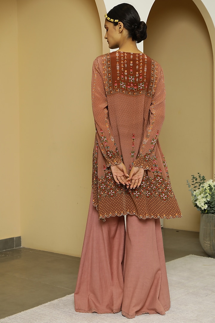 Rust Printed Tunic by Kalista at Pernia's Pop Up Shop