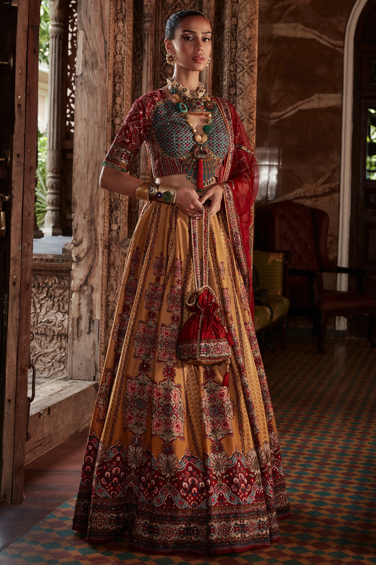 Sunehra Padmini Lehenga Set – Torani India