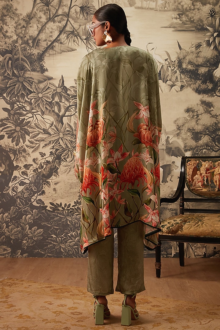 Sage Green Kaftan Set by Kalista at Pernia's Pop Up Shop