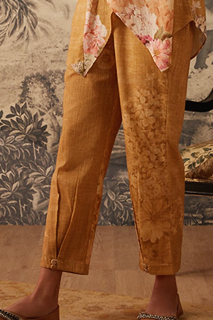 Mustard Asymmetrical Tunic Set by Kalista at Pernia's Pop Up Shop