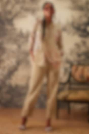 Light Mint Green Asymmetrical Tunic Set by Kalista at Pernia's Pop Up Shop