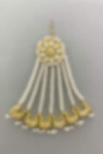 Gold Plated Pearls Pasa by Just Shraddha