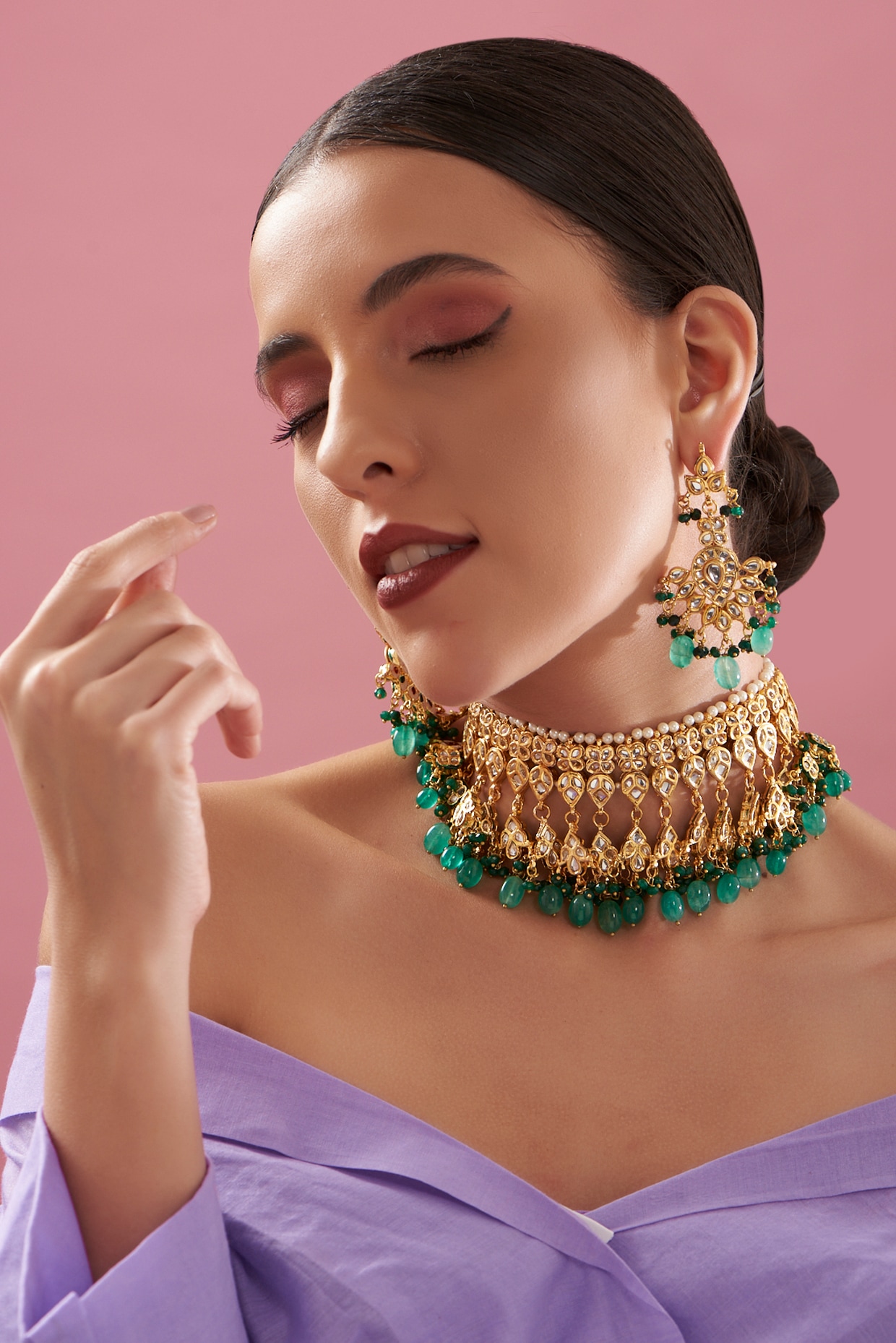 Beads sets online designs in gold