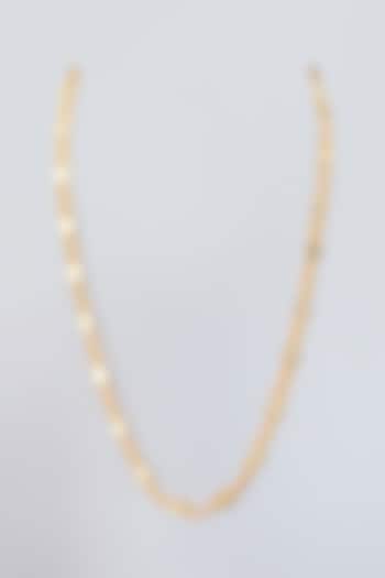 Gold Plated Long Chain Necklace by Just Shraddha