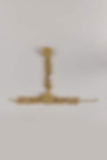 Gold Plated Ghungroo Hathphool by Just Shraddha at Pernia's Pop Up Shop