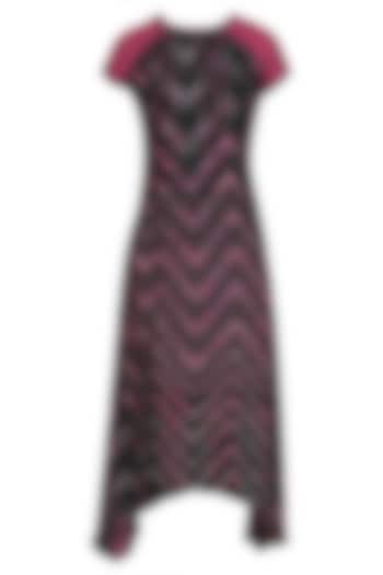 Purple and Black Abstract Printed Tunic only at Pernia's Pop Up Shop.