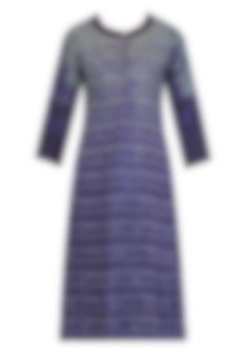 Purple embroidered asymmetrical tunic available only at Pernia's Pop Up Shop.