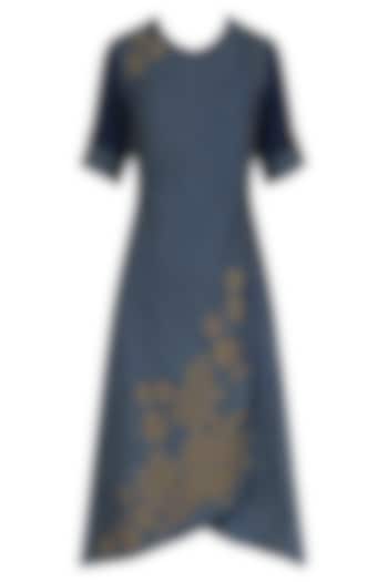 Blue Geometric and Floral Printed Tunic only at Pernia's Pop Up Shop.