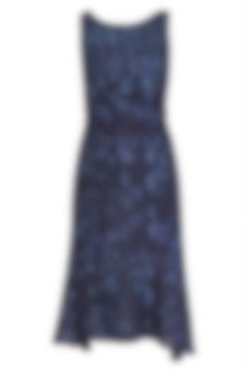 Purple printed asymmetrical tunic available only at Pernia's Pop Up Shop.