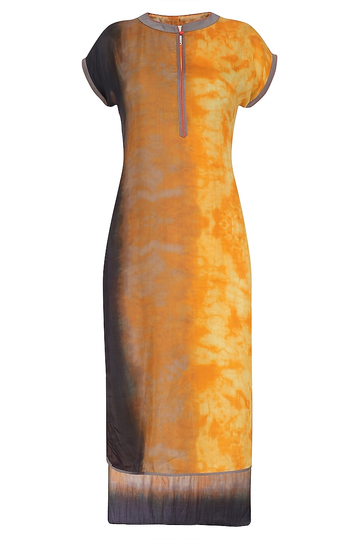 Yellow and Grey Shaded Tunic only at Pernia's Pop Up Shop.