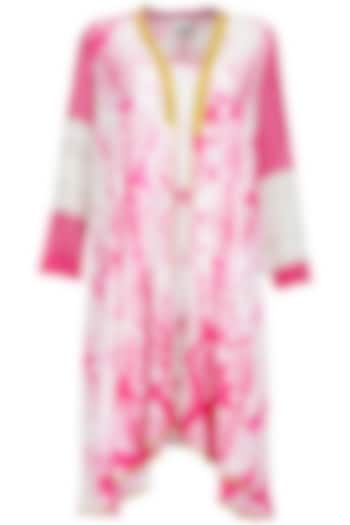 Long shibori textured jacket available only at Pernia's Pop-Up Shop.