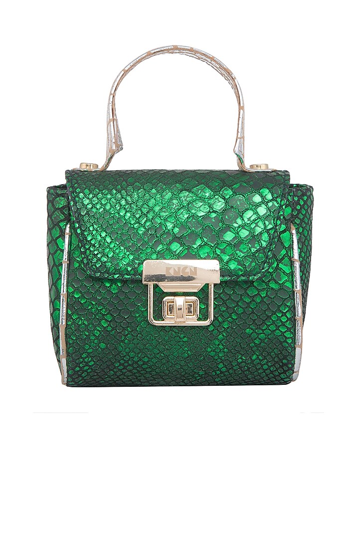 Emerald Green Mini Crossbody Bag by KNGN