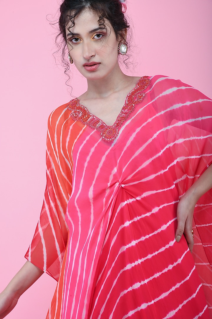 Orange & Pink Tunic With Inner by K-ANSHIKA Jaipur at Pernia's Pop Up Shop