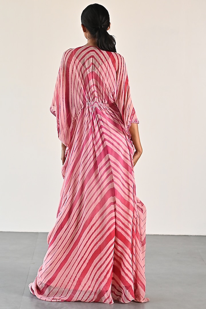Peach Georgette Tunic by K-ANSHIKA Jaipur at Pernia's Pop Up Shop