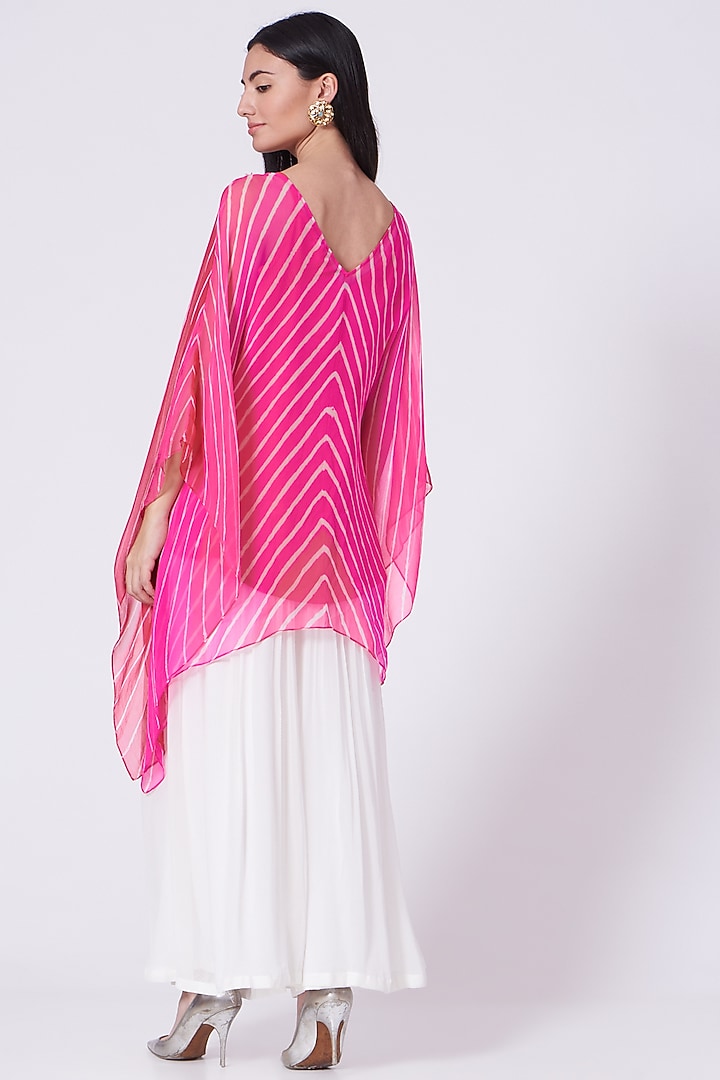 Pink Sequins Embroidered Kaftan Set by K-ANSHIKA Jaipur at Pernia's Pop Up Shop