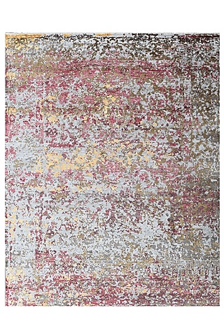 Multi-Colored Hand-Knotted Carpet by Knotty Rugs