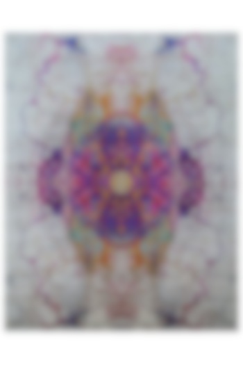 Ivory & Pink Pure Silk Hand-Knotted Carpet by Knotty Rugs at Pernia's Pop Up Shop